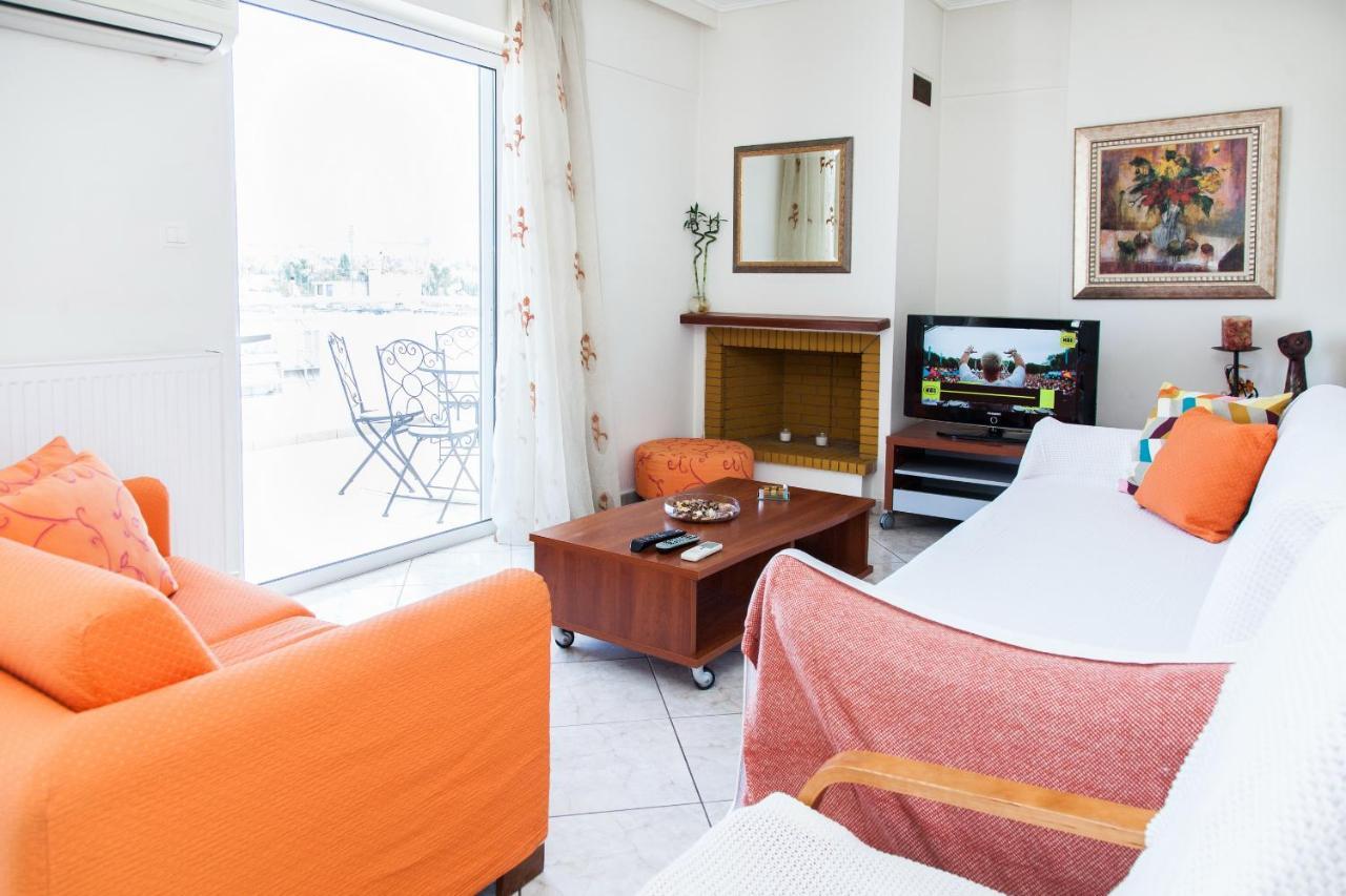 Penthouse With Fabulous Views Zografou Apartment Атина Екстериор снимка